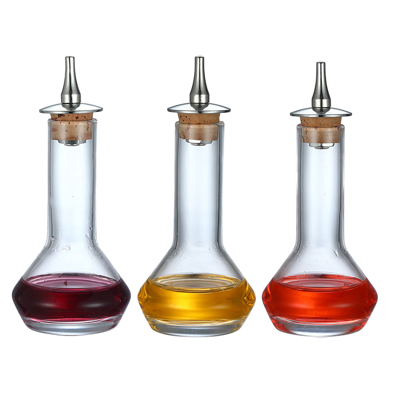 Bitters Bottle Set - 50ml Glass Bitters Bottle for Cocktail