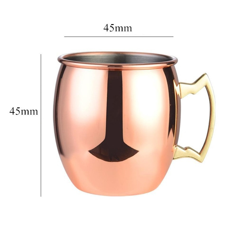 6Pcs 60ml Mule Copper Mugs Cup - Mule Copper Mug 评论和价格