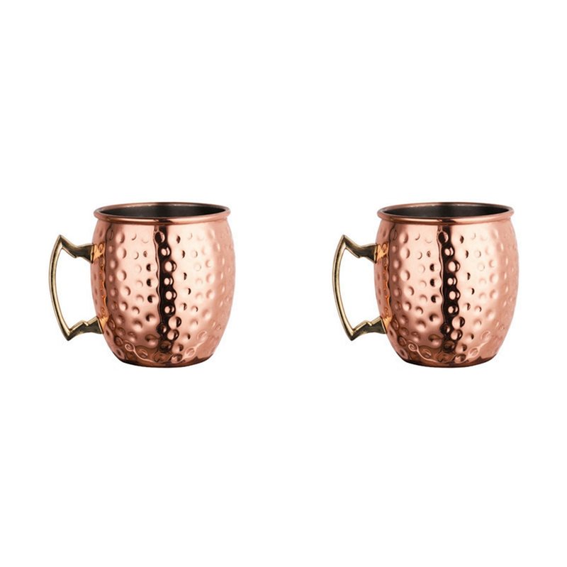 JHD 2X Moscow Mule Cup Stainle - Mule Copper Mug 评论和价格