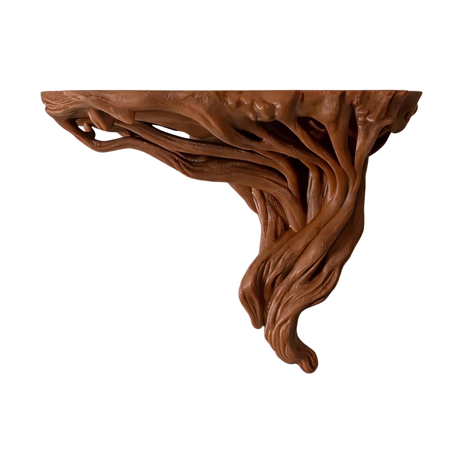 Tree Root Shaped Shelf Wall Ra - Home Bar Shelf 评论和价格