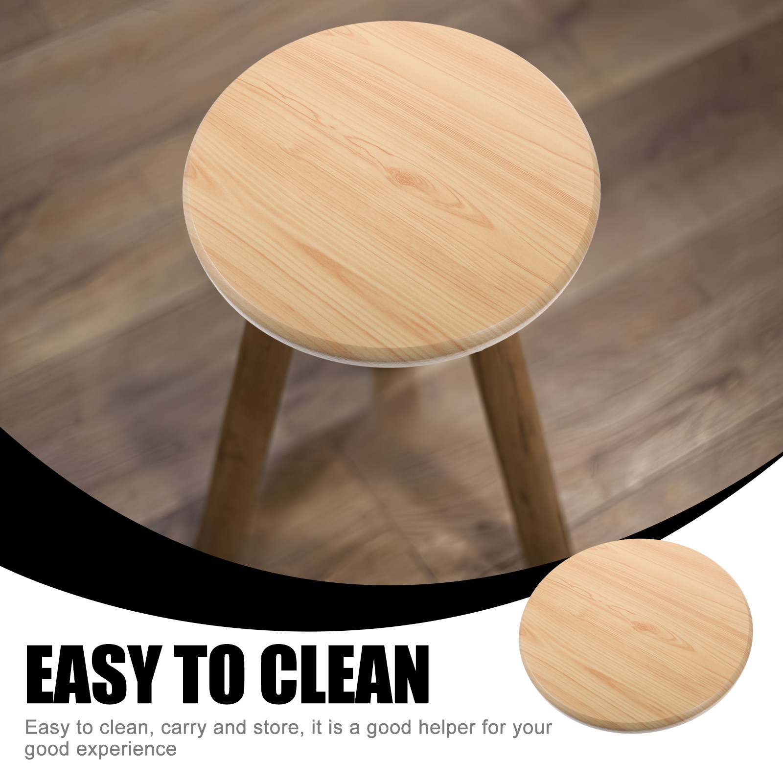 Wooden Stool Seat Replacement  - Home Bar Stools 评论和价格