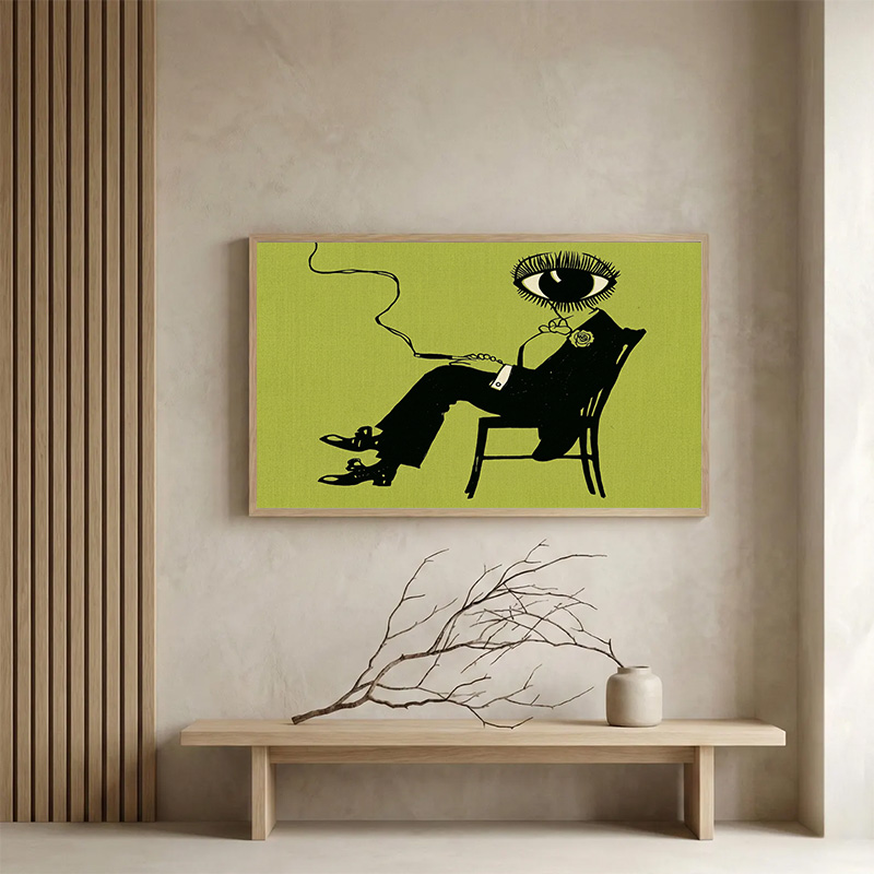 Surreal Abstract Figure Diamon - Home Bar Set 评论和价格