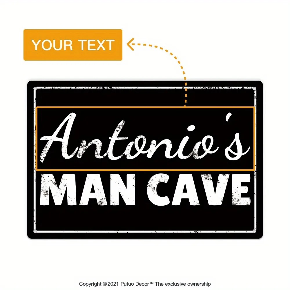 [2D Flat] Custom Man Cave Meta - Home Bar Signs 评论和价格
