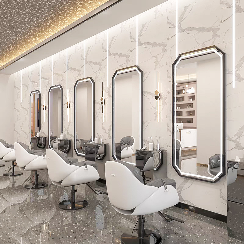 Full-length Mirror With Three- - Home Barbershop 评论和价格