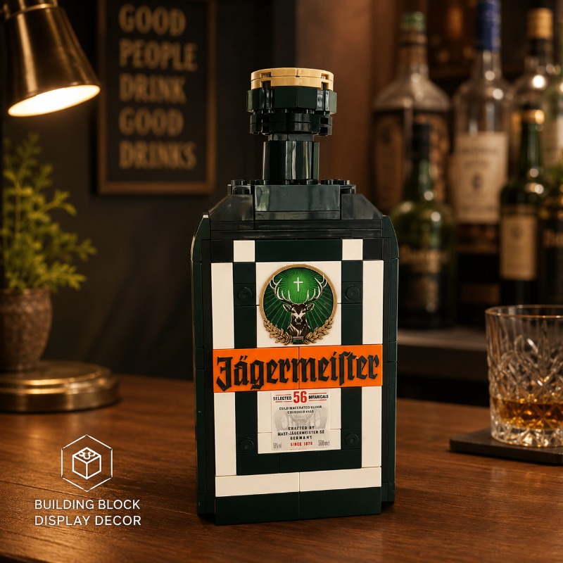 DIY Jagermeister Liqueur Bottl - Home Bar Set 评论和价格